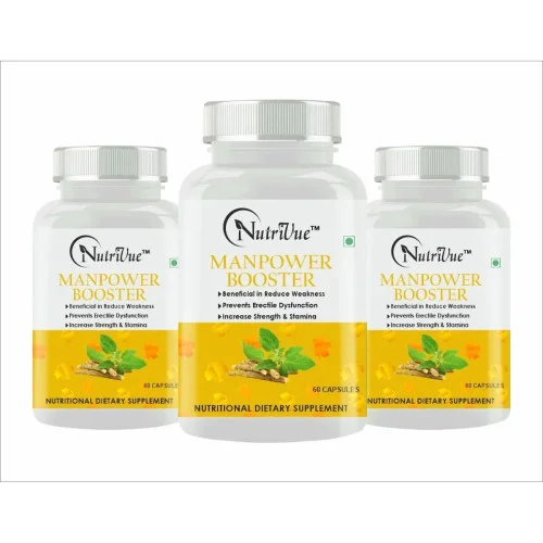Nutrivue Manpower Booster (60 Capsules, Pack of 3)