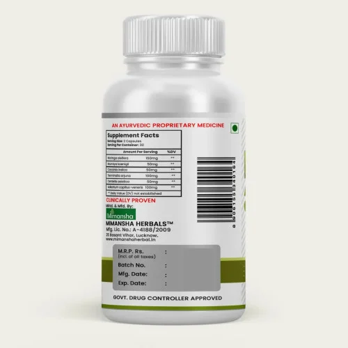 Mimansha Diabsha Antidiabetic  Capsulesule (60 Capsules)