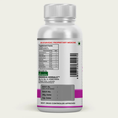 Mimansha Freemi Anti leucorrhoea Theraopy (60 Capsules)