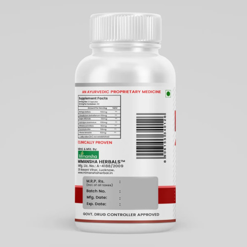 Mimansha Red Hot Aphrodisiac  Capsulesule (60 Capsules)