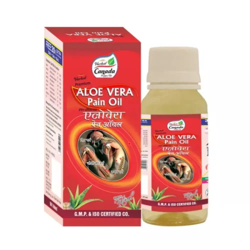 Herbal Canada Aloevera Pain Oil (50ml, Pack of 2)