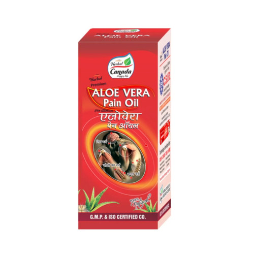 Herbal Canada Aloevera Pain Oil (50ml, Pack of 2)