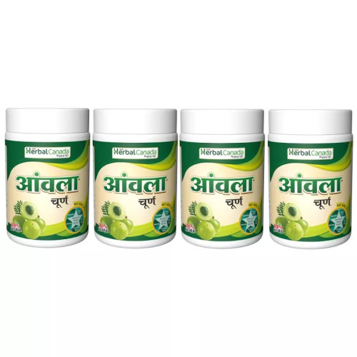 Herbal Canada Amla Powder (100g, Pack of 4)