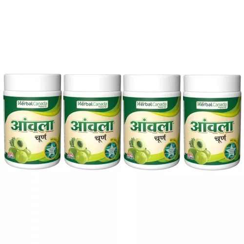Herbal Canada Amla Powder (100g, Pack of 4)
