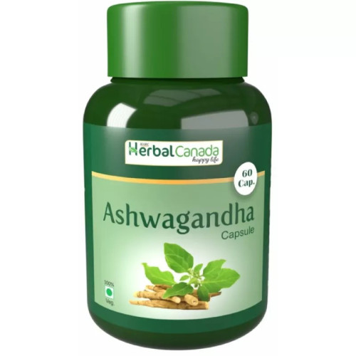 Herbal Canada Ashwagandha  Capsules (60 Capsules)