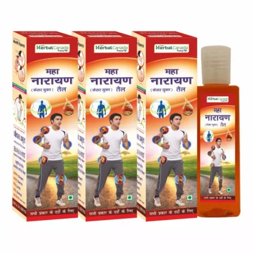 Herbal Canada Maha Narayan Tail (50ml, Pack of 3)