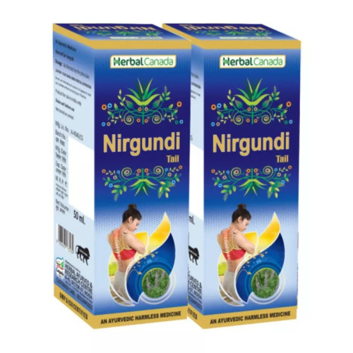 Herbal Canada Nirgundi Oil (50ml, Pack of 2)