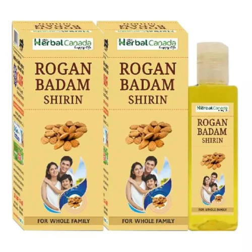 Herbal Canada Rogan Badam Shirin Tail (50ml, Pack of 2)