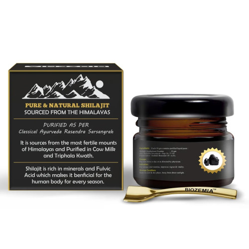 Biozemia Shilajit Purified Resin (10g)