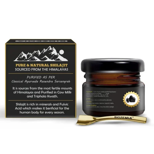 Biozemia Shilajit Purified Resin (10g)