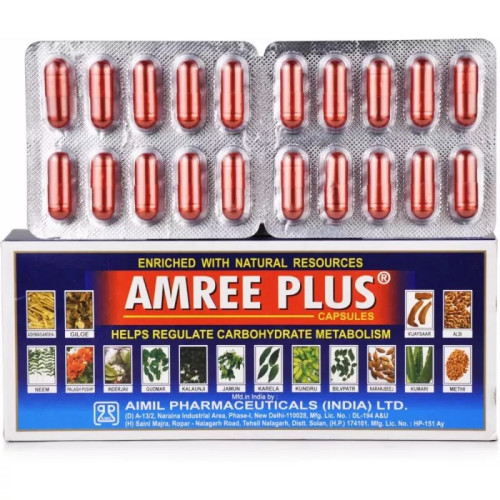 Aimil Amree Plus  Capsulesule (60 Capsules)
