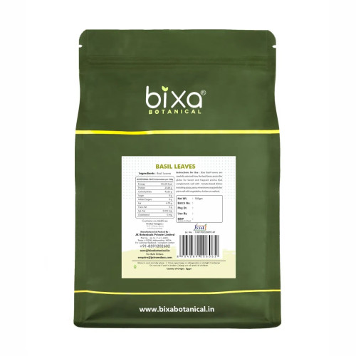 Bixa Botanical Basil Leaves (500g)