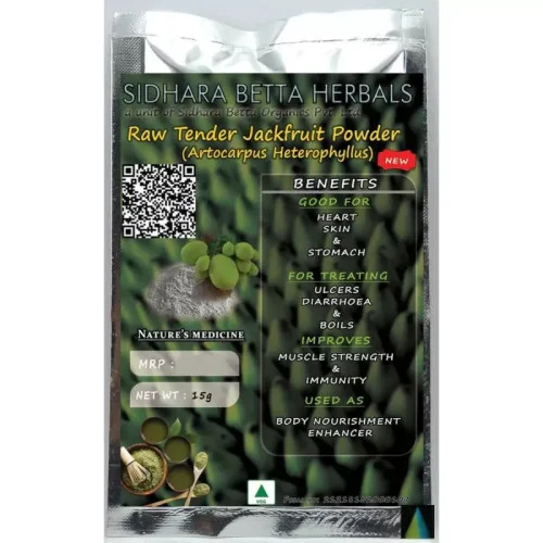 Sidhara Betta Herbals Raw Tender Jackfruit Powder (15g)