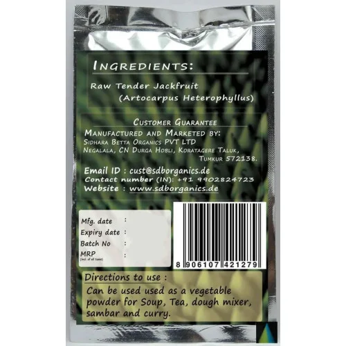 Sidhara Betta Herbals Raw Tender Jackfruit Powder (15g)