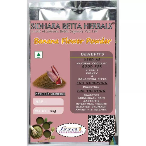 Sidhara Betta Herbals Banana Flower Powder (15g)