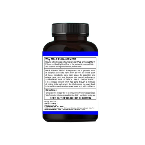 Opitron Plus Ayurveda Male Enhancement (60 Capsules)