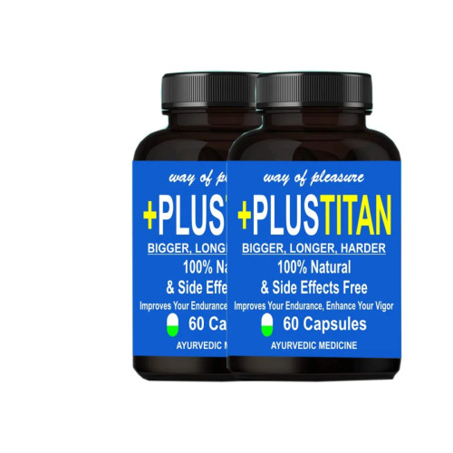 Opitron Plus Plus Titan Male (60 Capsules, Pack of 2)