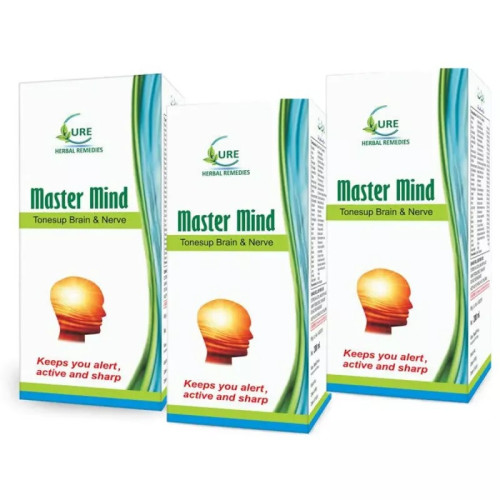 Cure Herbal Master Mind (100ml, Pack of 3)
