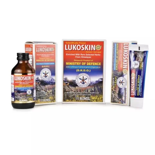 Aimil Lukoskin Oral Liquid + Lukoskin Ointmen (Liquid 100ml + Ointment 40g) (1Pack)