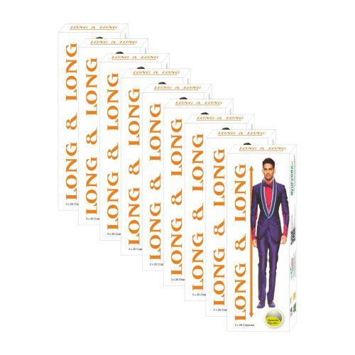 Mahaved Long And Long  Capsulesule (60 Capsules, Pack of 9)