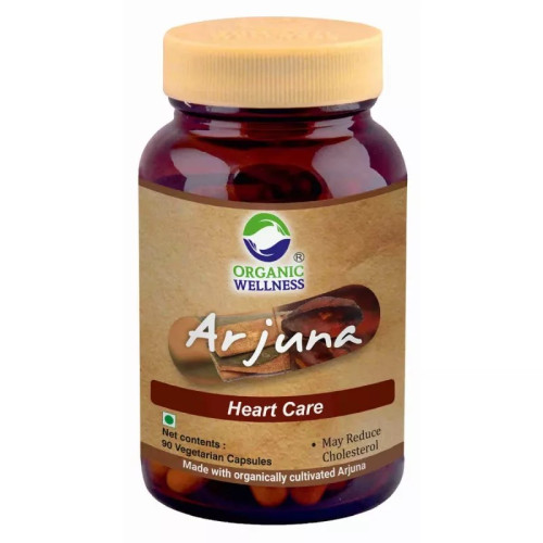 Organic Wellness Arjuna 90 Vegetarian  Capsules (90 Capsules)
