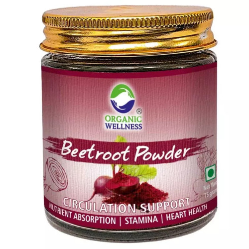 Organic Wellness Beetroot Powder Circulation Support (100g)