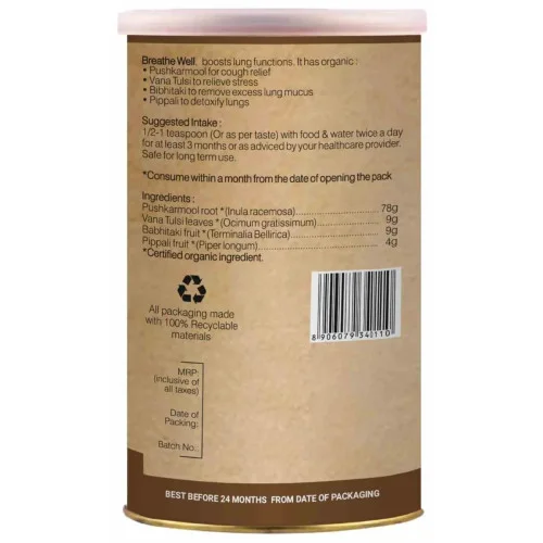 Organic Wellness Breath Well Powder (100g)