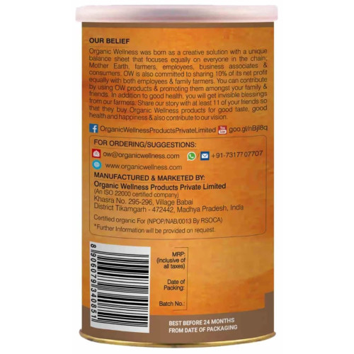 Organic Wellness Detox Cleansing Super Food (90 Capsules)