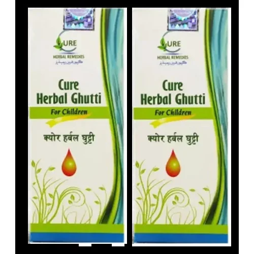 Cure Herbal Ghutti (30ml, Pack of 2)