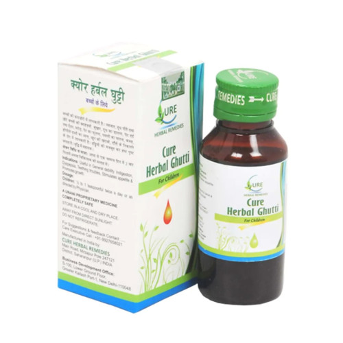 Cure Herbal Ghutti (30ml, Pack of 2)