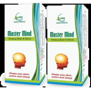 Cure Herbal Master Mind S.F (200ml, Pack of 2)