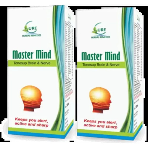 Cure Herbal Master Mind S.F (200ml, Pack of 2)
