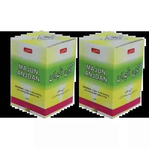 Dehlvi Ambar Majun Anjdan (60g, Pack of 2)