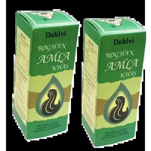 Dehlvi Ambar Roghan Amla Khas (100ml, Pack of 2)