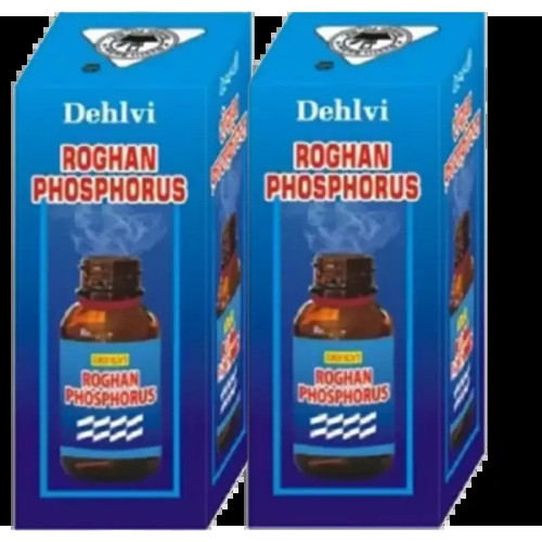 Dehlvi Ambar Roghan Phosphorus (60ml, Pack of 2)
