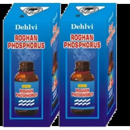 Dehlvi Ambar Roghan Phosphorus (60ml, Pack of 2)
