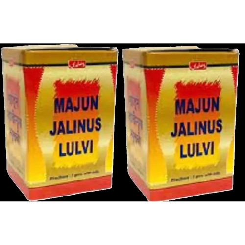 Dehlvi Majun Jalinus Lulvi (125g, Pack of 2)