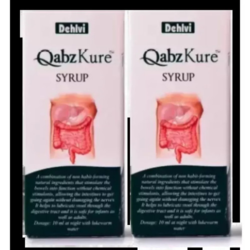 Dehlvi Qubzcure Syrup (100ml, Pack of 2)