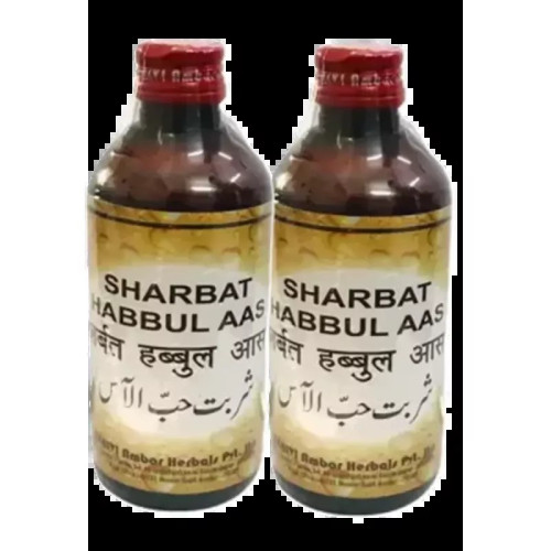 Dehlvi Sharbat Habbul Aas (200ml, Pack of 2)