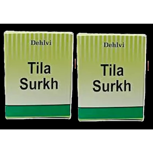 Dehlvi Tila Surkh (6g, Pack of 2)