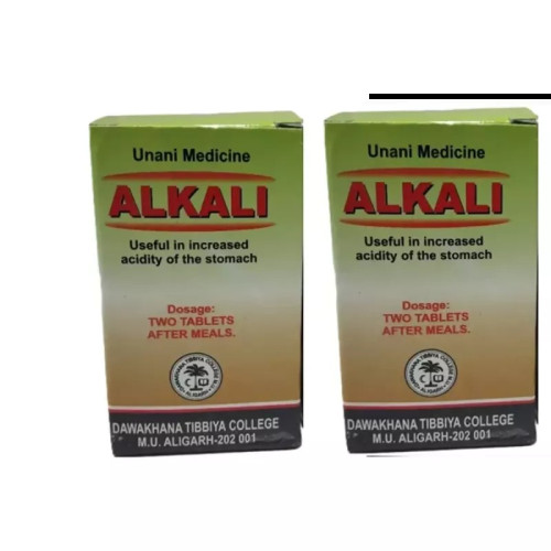 Dawakhana Tibbiya Alkali (50 Tablets, Pack of 2)