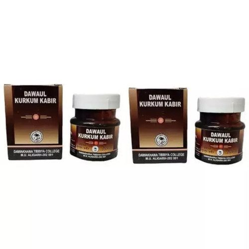 Dawakhana Tibbiya Dawaul Kurkum Kabir (60g, Pack of 2)