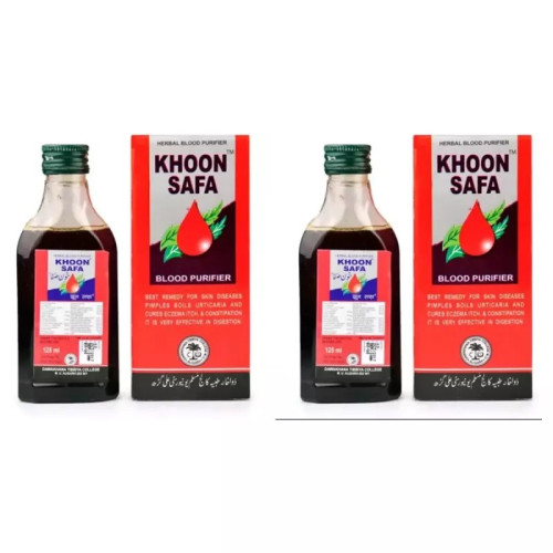 Dawakhana Tibbiya Khoon Safa (125ml, Pack of 2)