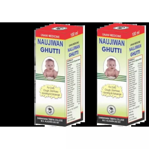 Dawakhana Tibbiya Naujeewan Ghutti (50ml, Pack of 2)