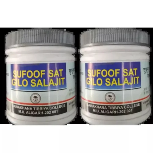 Dawakhana Tibbiya Safoof Satgilo Silajeet (60g, Pack of 2)