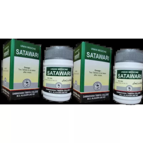 Dawakhana Tibbiya Satawari (50 Tablets, Pack of 2)