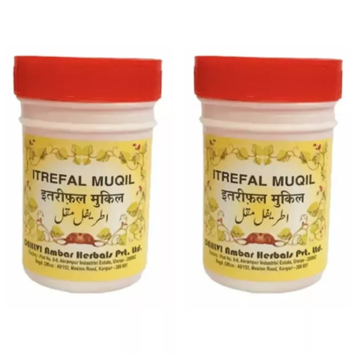 Dehlvi Ambar Itrefal Muqil (125g, Pack of 2)