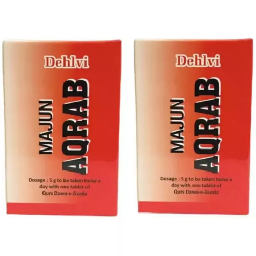 Dehlvi Ambar Majun Aqarab (125g, Pack of 2)