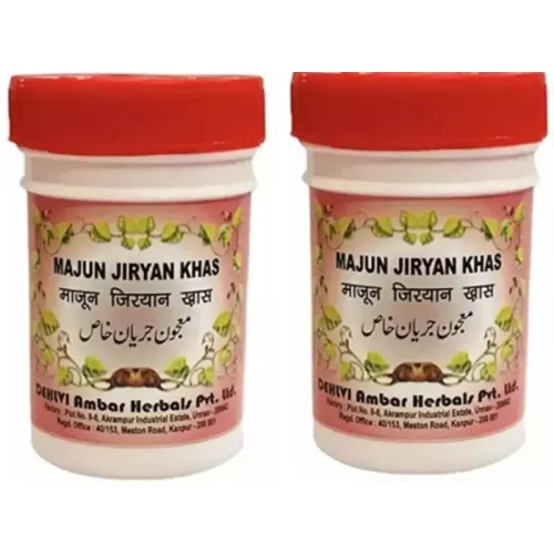 Dehlvi Ambar Majun Jiryan Khas (125g, Pack of 2)