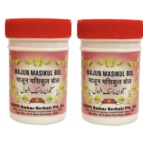 Dehlvi Ambar Majun Masikul Bol (125g, Pack of 2)